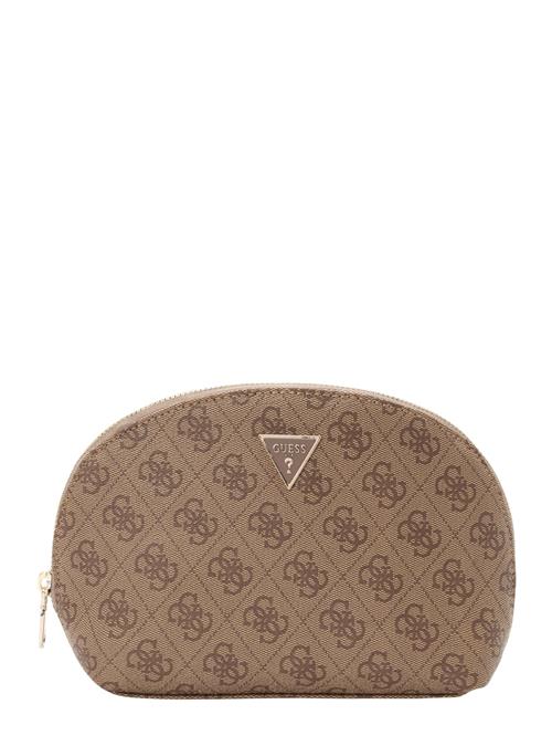 GUESS Kosmetiktaske 'ZAMIRA'  beige / guld