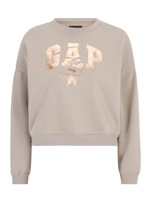 Gap Petite Sweatshirt 'MINNIE'  guld / taupe