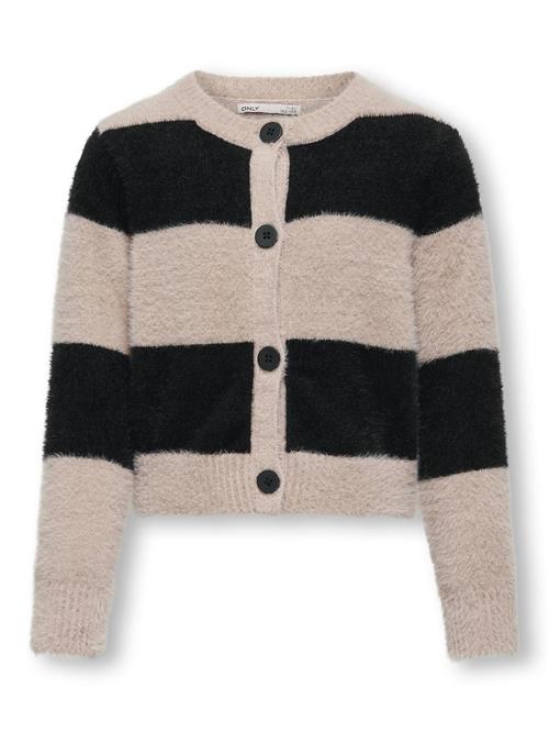 KIDS ONLY Cardigan 'AMANDA'  beige / sort