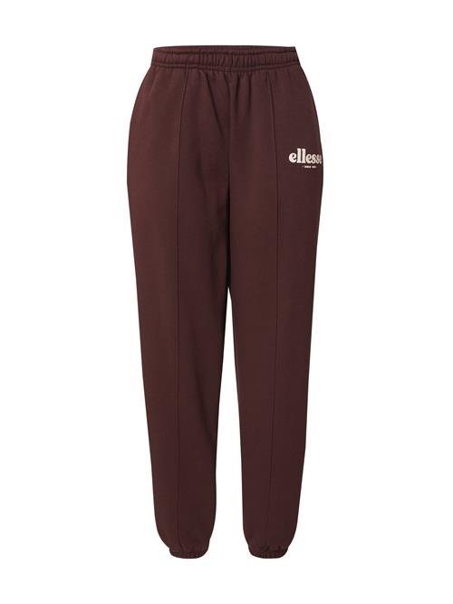 ELLESSE Bukser 'Arabica'  choko / hvid