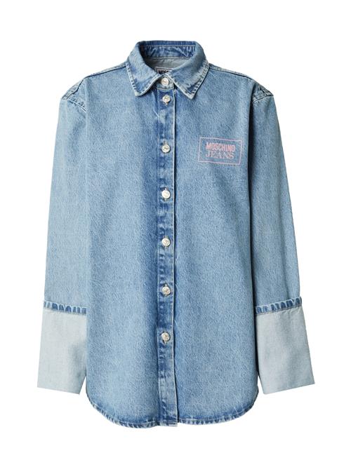 Se Moschino Jeans Bluse  blue denim / lyserød ved About You