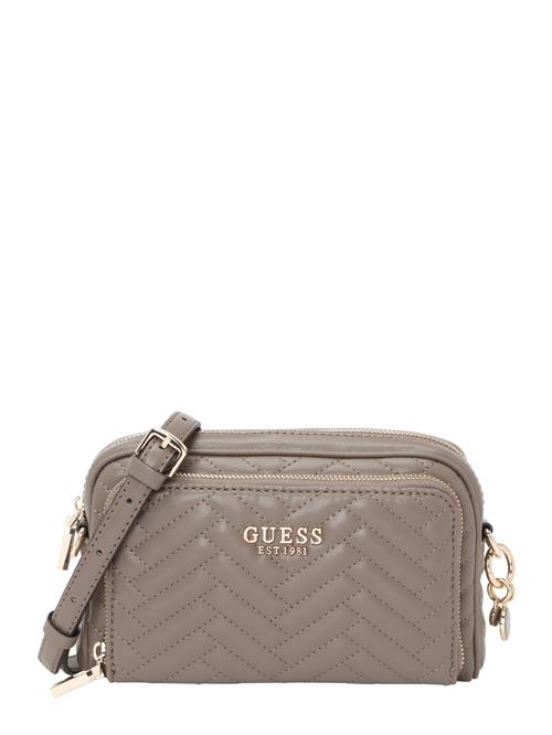 GUESS Skuldertaske 'Anning'  taupe