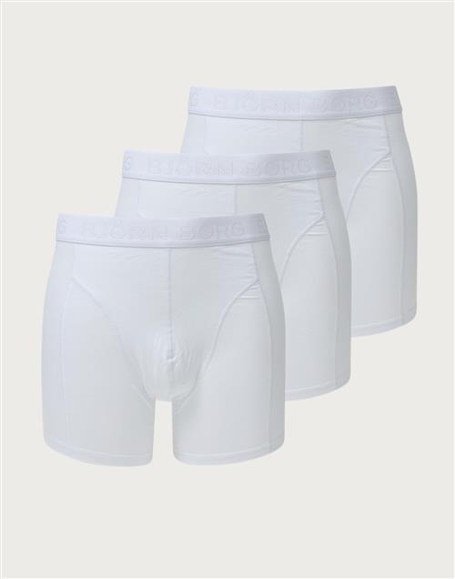 Björn Borg Cotton Stretch Boxer 3p Multipack underbukser Hvid