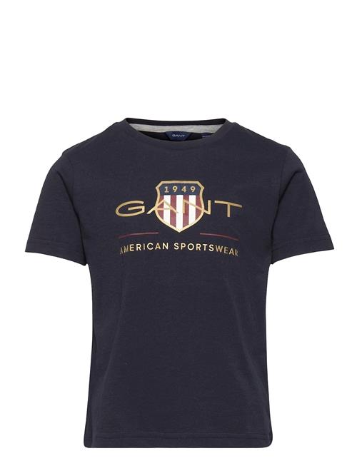 GANT Archive Shield Ss T-Shirt GANT Blue