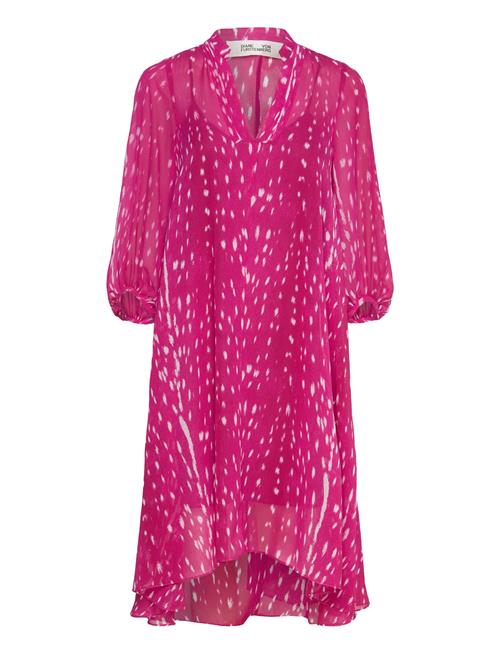 Diane von Furstenberg Dvf Ileana Dress Diane Von Furstenberg Pink