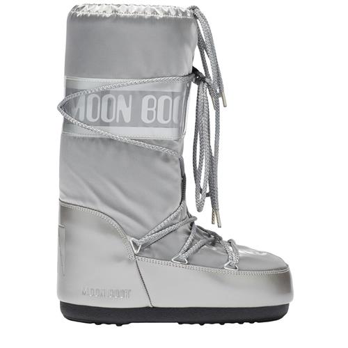 Moon Boot Ikon Metallic Silver Snow Boot | Sølv | 39-41 EU EU