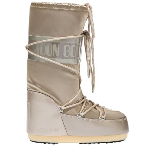 Moon Boot Ikon Snow Boots Glance Platinum | Sølv | 27-30 EU