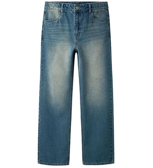 LMTD Jeans - NlmToizza - Medium Blue Denim/Dirty wash