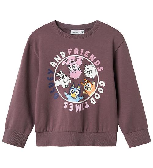 Name It Sweatshirt - NmfNira Bluey - Arctic Dusk m. Print