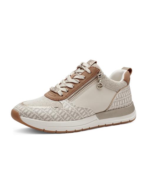 Tamaris Sneaker low  creme / lysegrå