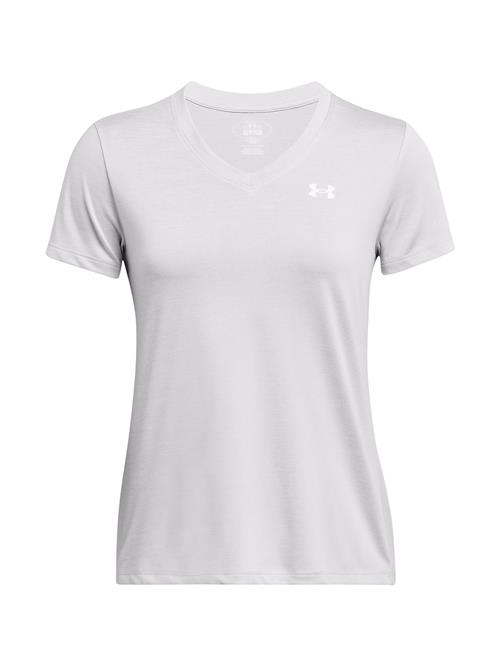 Se UNDER ARMOUR Shirts 'Twist'  lysegrå / hvid ved About You