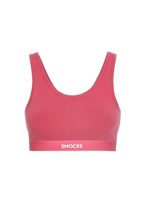 SNOCKS BH  pink / hvid