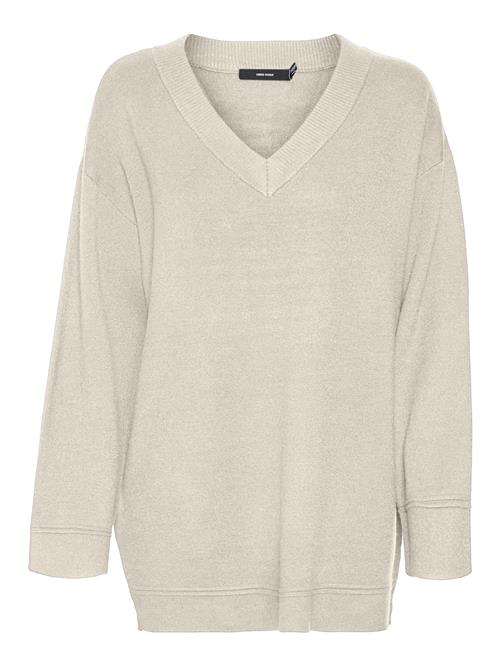 Se VERO MODA Pullover 'VMGold'  champagne ved About You