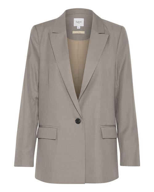 SAINT TROPEZ Blazer  grå-meleret