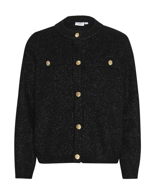 SAINT TROPEZ Cardigan 'Isela'  guld / sort