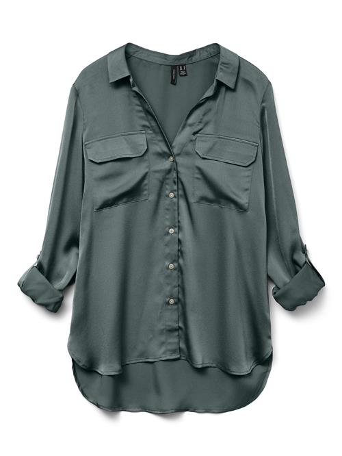 VERO MODA Bluse 'LOU'  basalgrå