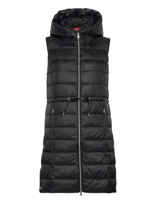 Esprit Casual Women Vests Outdoor Woven Long Esprit Casual Black