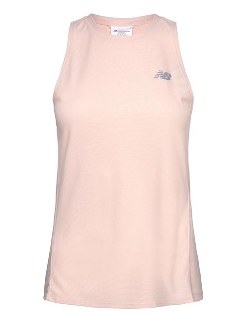 Jacquard Slim Tank New Balance Pink