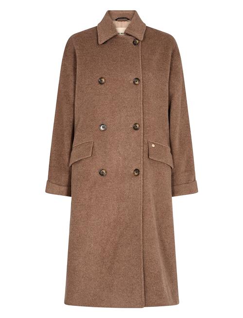 MOS MOSH Mmvenice Wool Coat MOS MOSH Brown