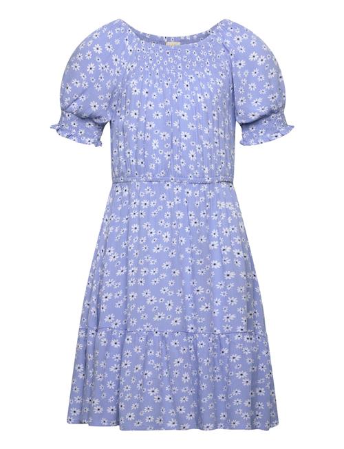 Creamie Dress Flower Creamie Blue