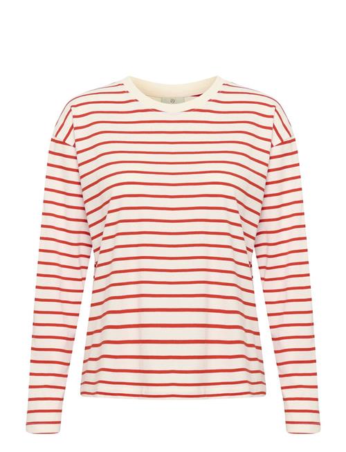 Kawinny Ls T-Shirt Kaffe Red