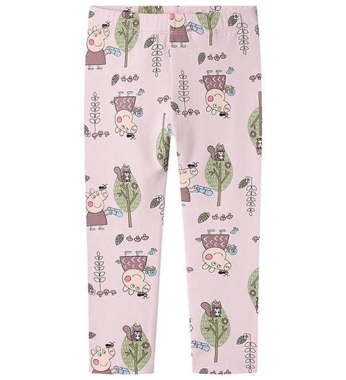 Name It Leggings - Noos - NmfDyka Peppa - Winsome Orchid m. Prin