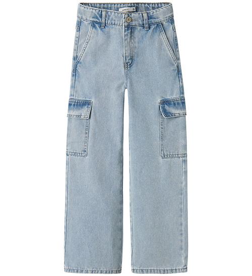 Name It Jeans - Cargo - Noos - NkfRose - Light Blue Bleached Den