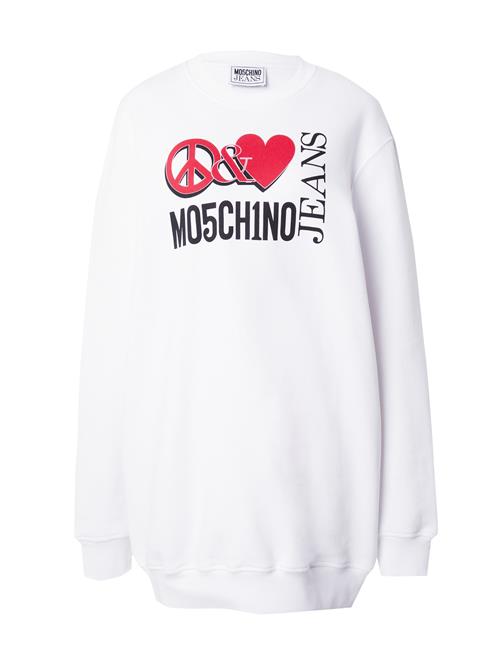 Moschino Jeans Kjole  knaldrød / sort / hvid