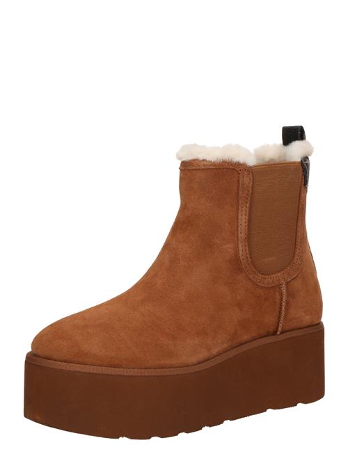 GUESS Chelsea Boots 'Jilaine2'  cognac / sort