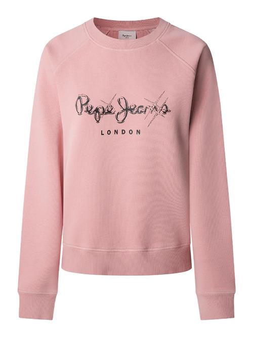 Pepe Jeans Sweatshirt 'LUPITA'  gammelrosa / sort