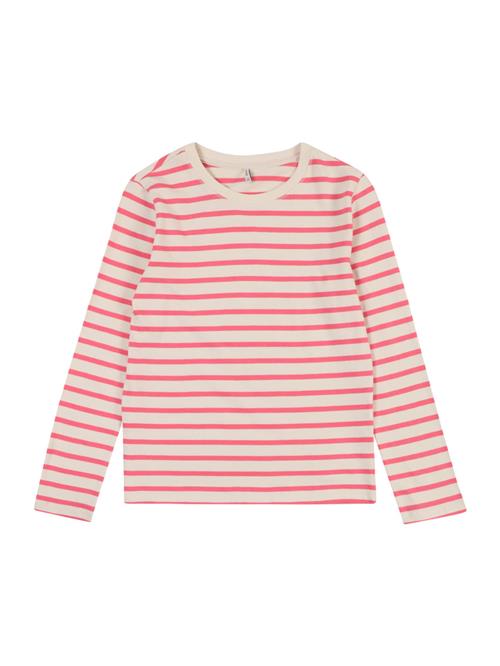 ONLY GIRLS Bluser & t-shirts 'KOGNEW SOPH'  beige / pink