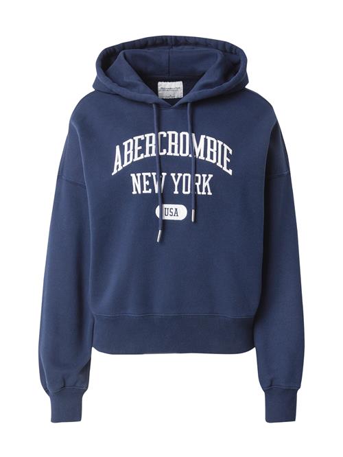 Abercrombie & Fitch Sweatshirt  mørkeblå / hvid