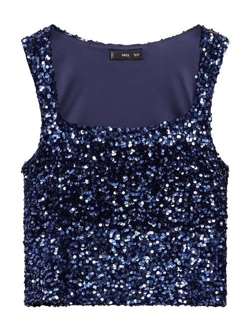 Se MANGO Overdel 'XSAGI'  navy ved About You