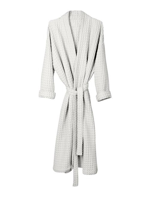 Big Waffle Bathrobe The Organic Company White