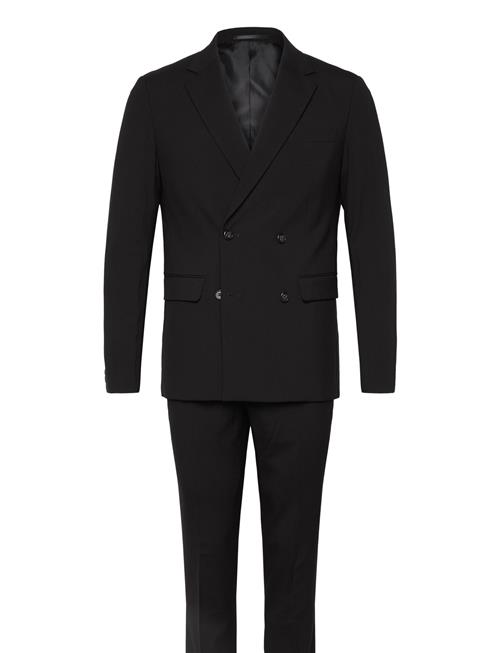 Lindbergh Plain Db Mens Suit - Normal Lenght Lindbergh Black