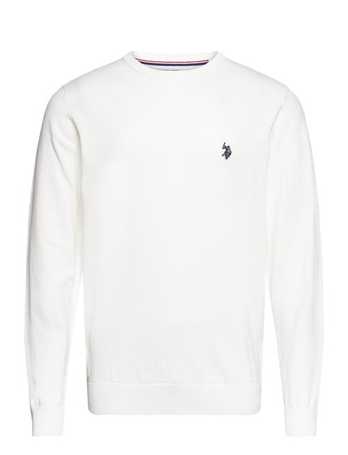 Uspa Knit Adair Men U.S. Polo Assn. White