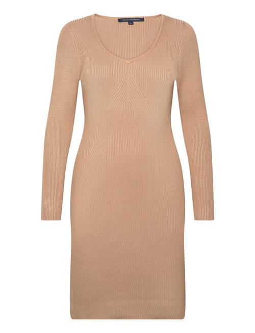 Mari Knit Dress French Connection Beige