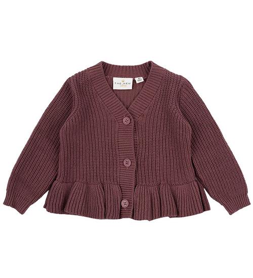 The New Siblings Cardigan - Strik - TnsMae - Crushed Berry