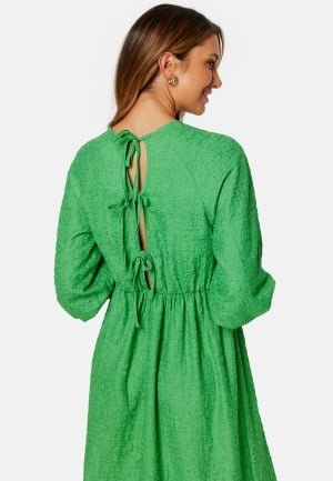 ONLY Susan 3/4 Back Detail Dress Green Bee XS