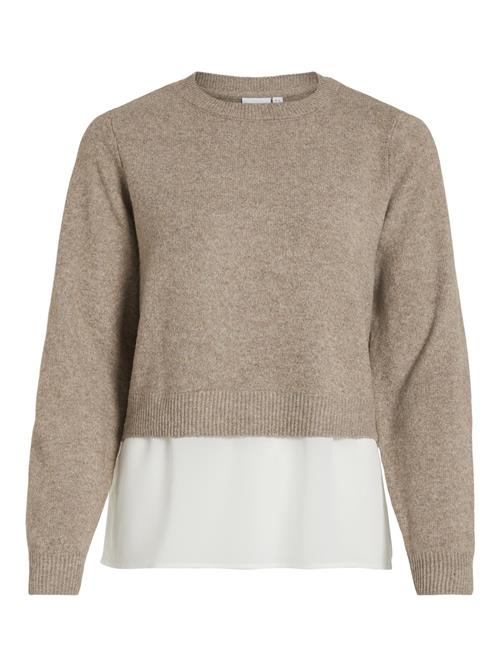 VILA Pullover  beige / brun