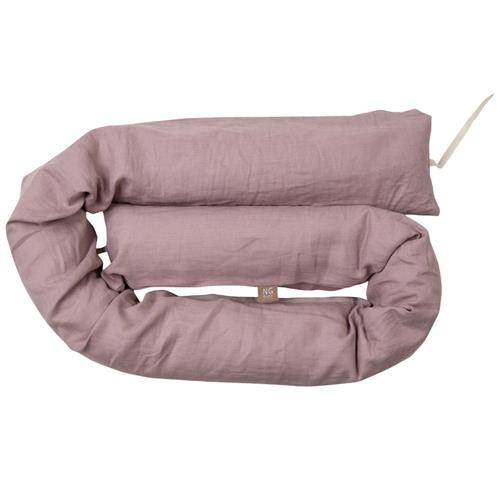 NG Baby Sleeping Worm Linen Dusty Pink | Lyserød | 0