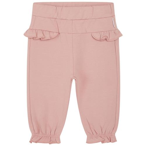 Hust&Claire GOTS Genny Joggingbukser Dusty Rose | Lyserød | 74 cm