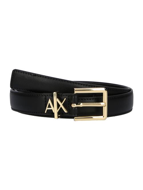 ARMANI EXCHANGE Bælte  guld / sort