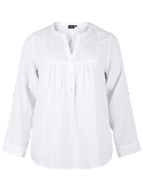 Zizzi Bluse 'Vvivu'  hvid