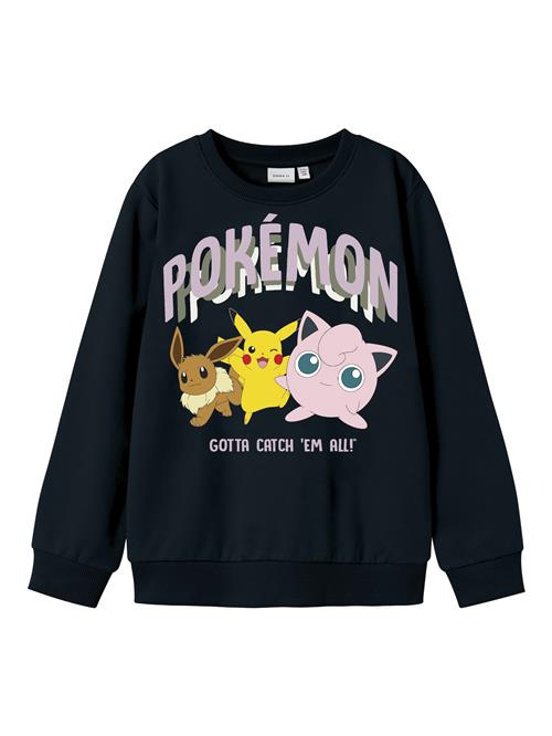 NAME IT Sweatshirt 'NKFJIMA POKEMON'  brun / gul / lyserød / sort