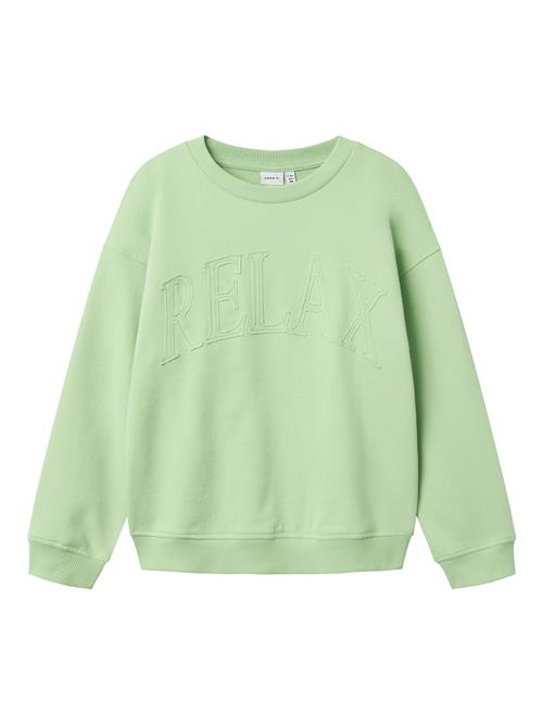 NAME IT Sweatshirt 'NKFBULOP'  lysegrøn