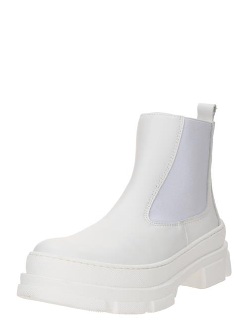 Ca'Shott Chelsea Boots 'ALBERTE'  lysegrå / offwhite