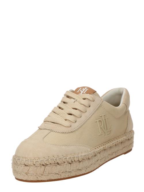 Se Lauren Ralph Lauren Sneaker low 'LUIZE'  sand ved About You