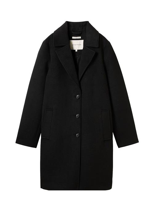 Tom Tailor Long Coat Tom Tailor Black