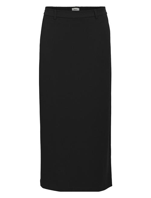 Objlisa Mw Long Skirt Noos Object Black